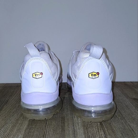 NIKE AIR VAPORMAX PLUS "WHITE PLATINUM" Men's Size 8.5 - Picture 9 of 10